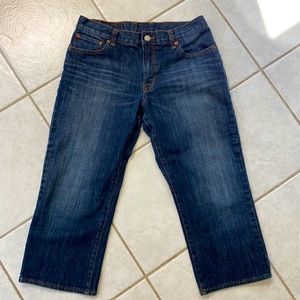 Lucky brand cropped jeans